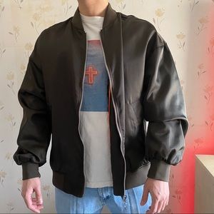 Men Zara Jacket Leather